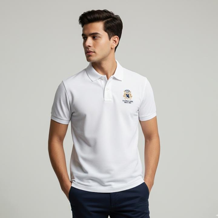 Men's Classic Pique Polo Shirt | Timeless Style, Premium Cotton